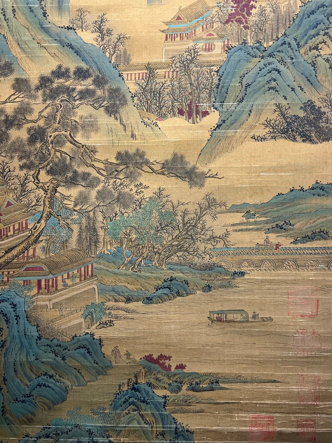 Chinese scroll painting Li Tang