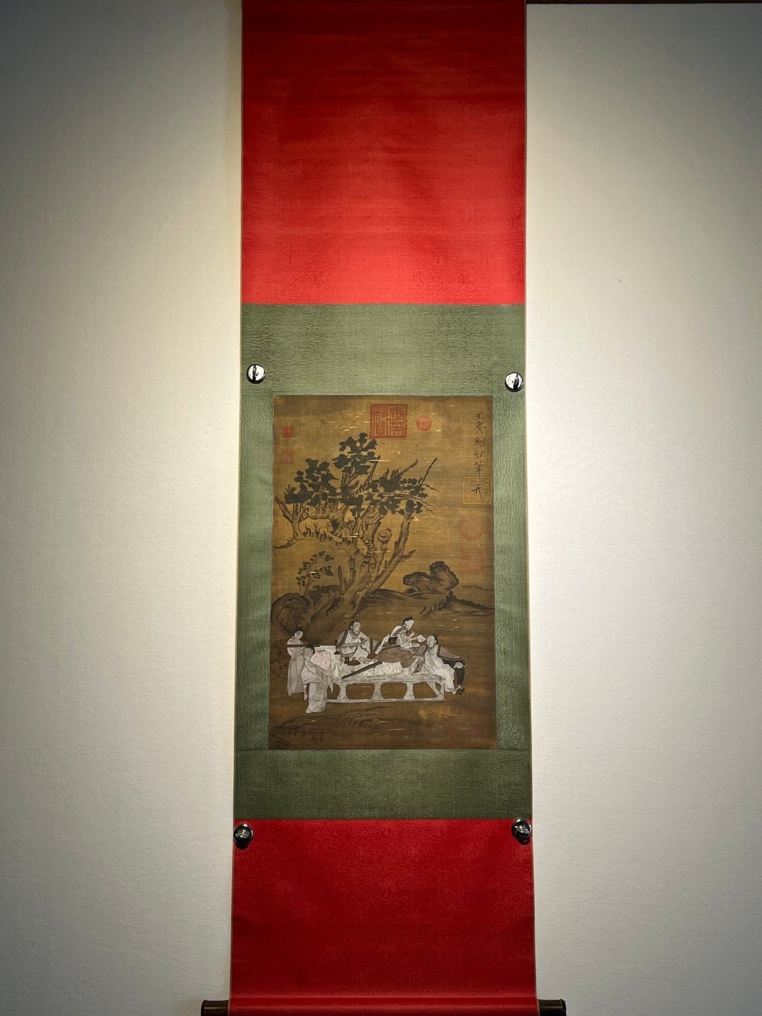 Chinese scroll painting Wang Qihan