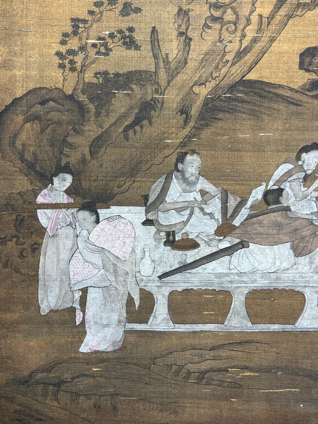 Chinese scroll painting Wang Qihan