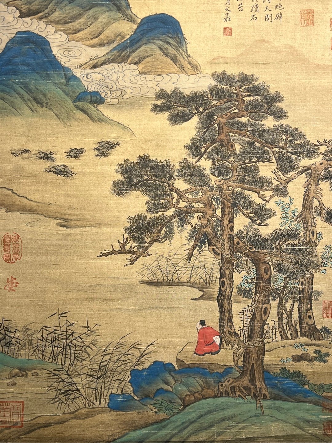 Chinese scroll painting Zhao Mengfu