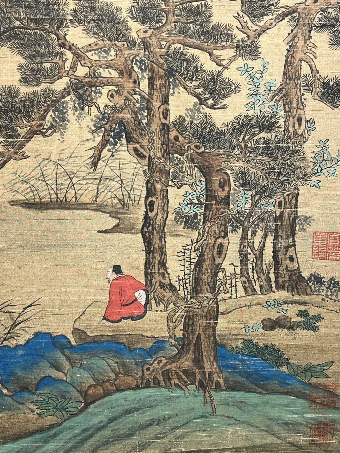 Chinese scroll painting Zhao Mengfu
