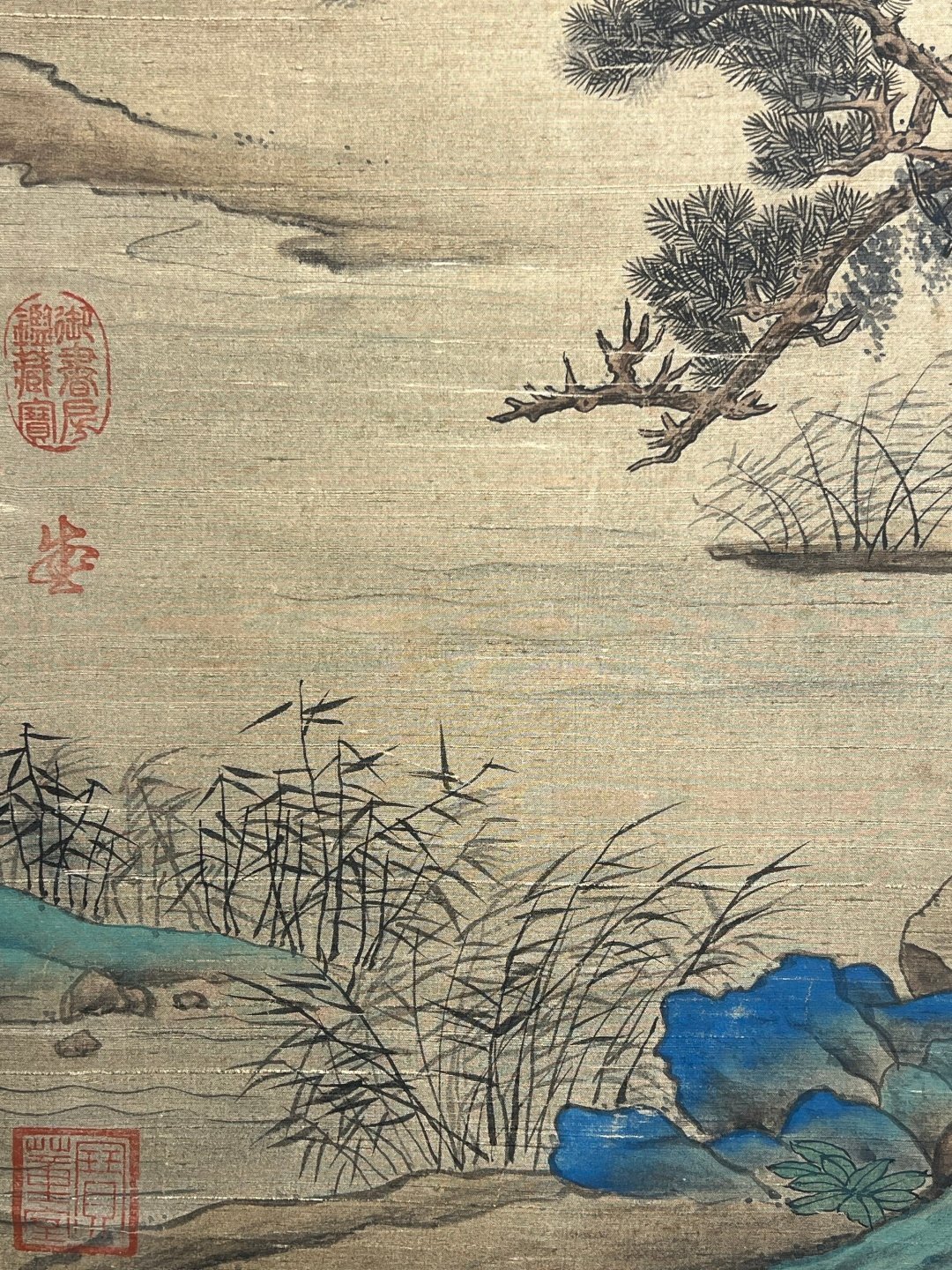 Chinese scroll painting Zhao Mengfu