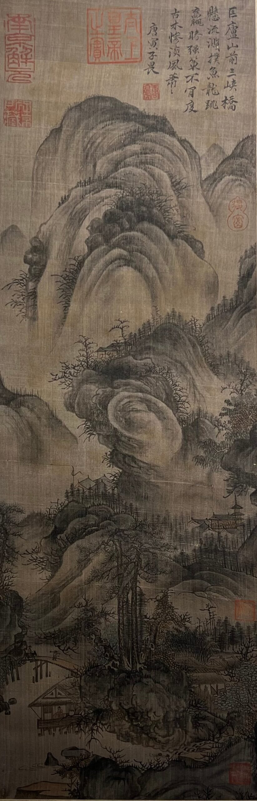 Chinese scroll painting Tang Yin