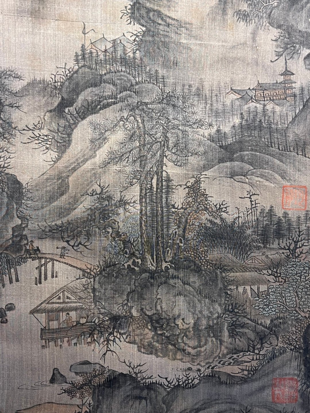 Chinese scroll painting Tang Yin