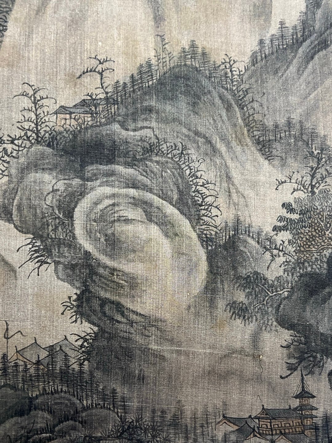 Chinese scroll painting Tang Yin