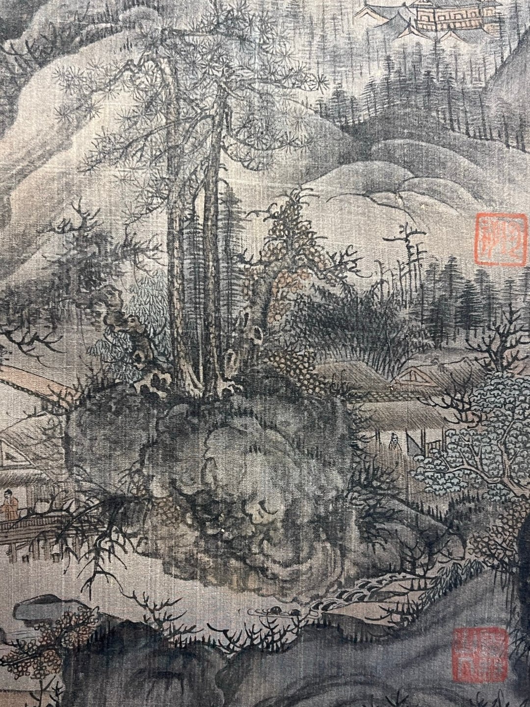 Chinese scroll painting Tang Yin