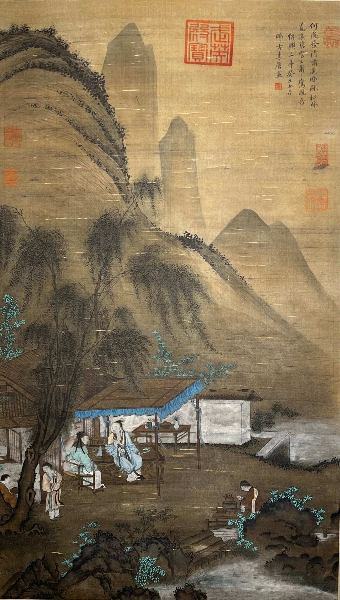 Chinese scroll painting Li Tang