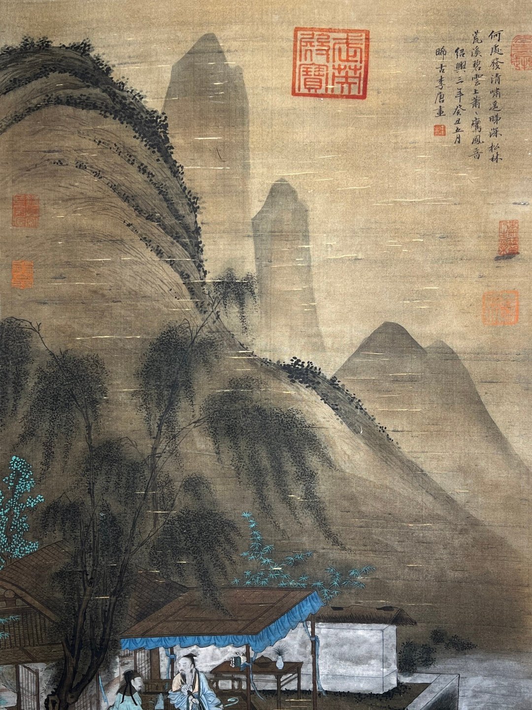 Chinese scroll painting Li Tang