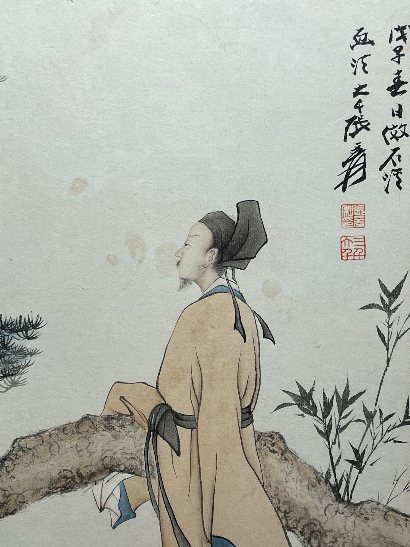 Chinese scroll painting Zhang Daqian