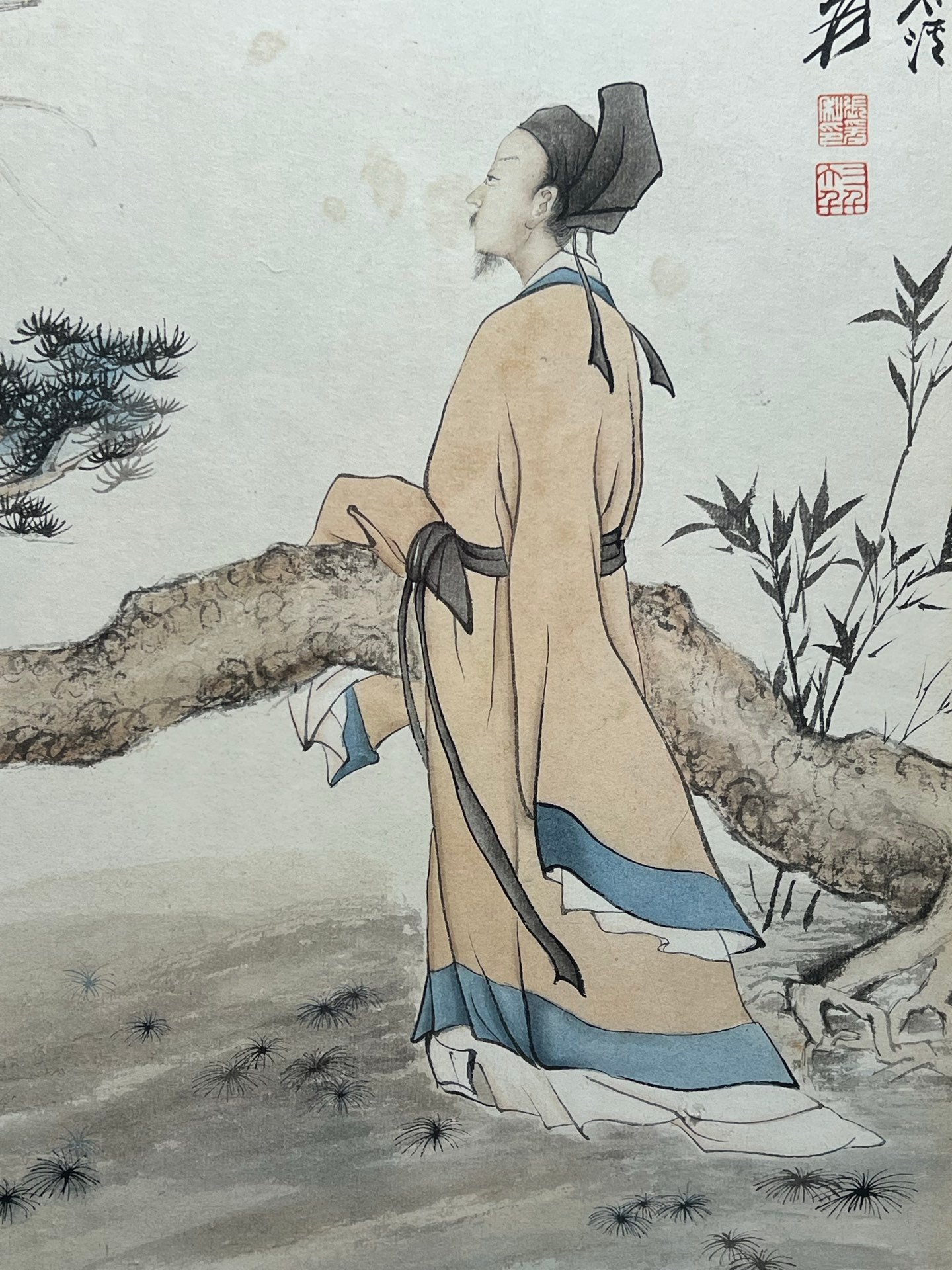 Chinese scroll painting Zhang Daqian
