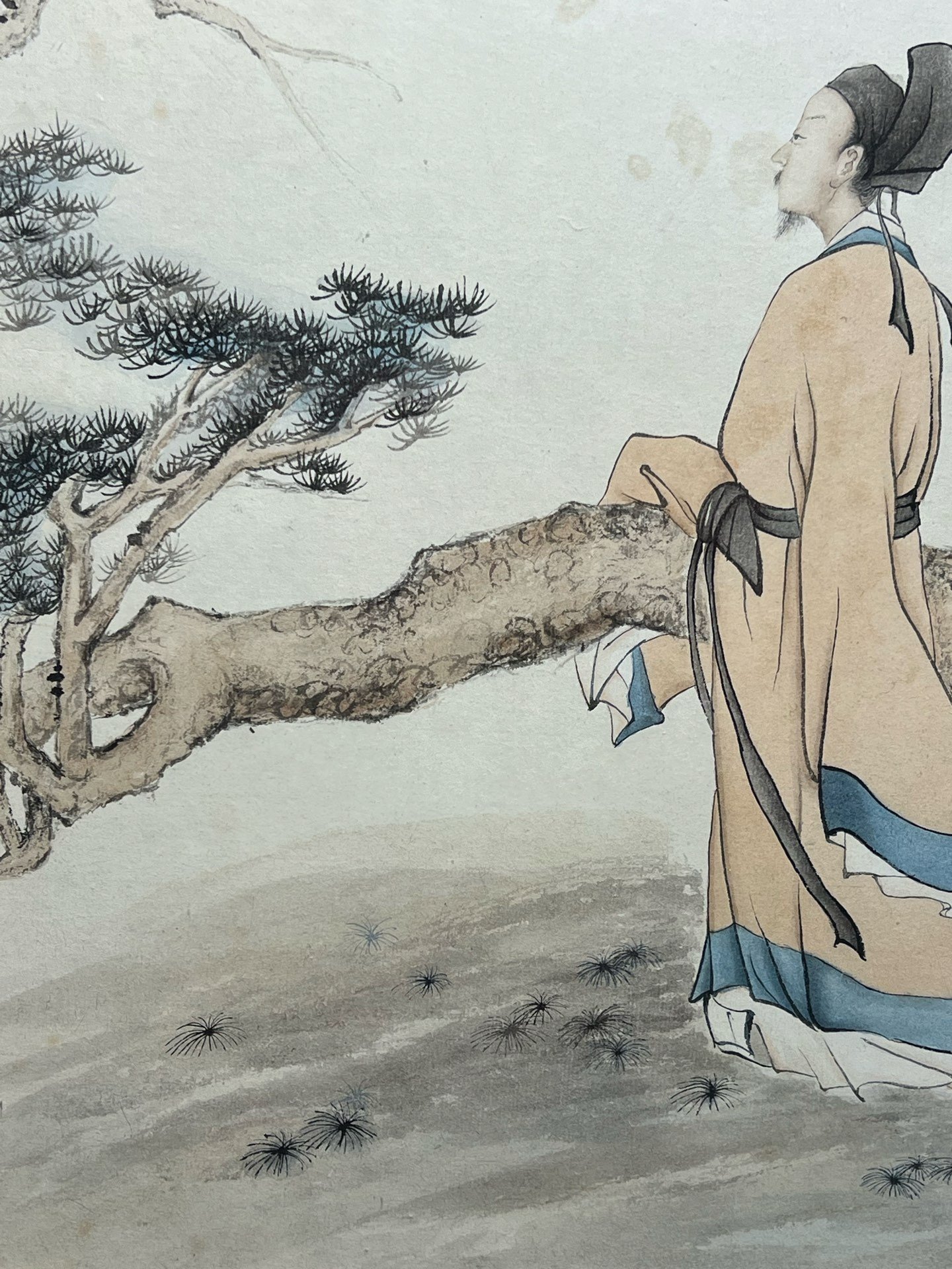 Chinese scroll painting Zhang Daqian