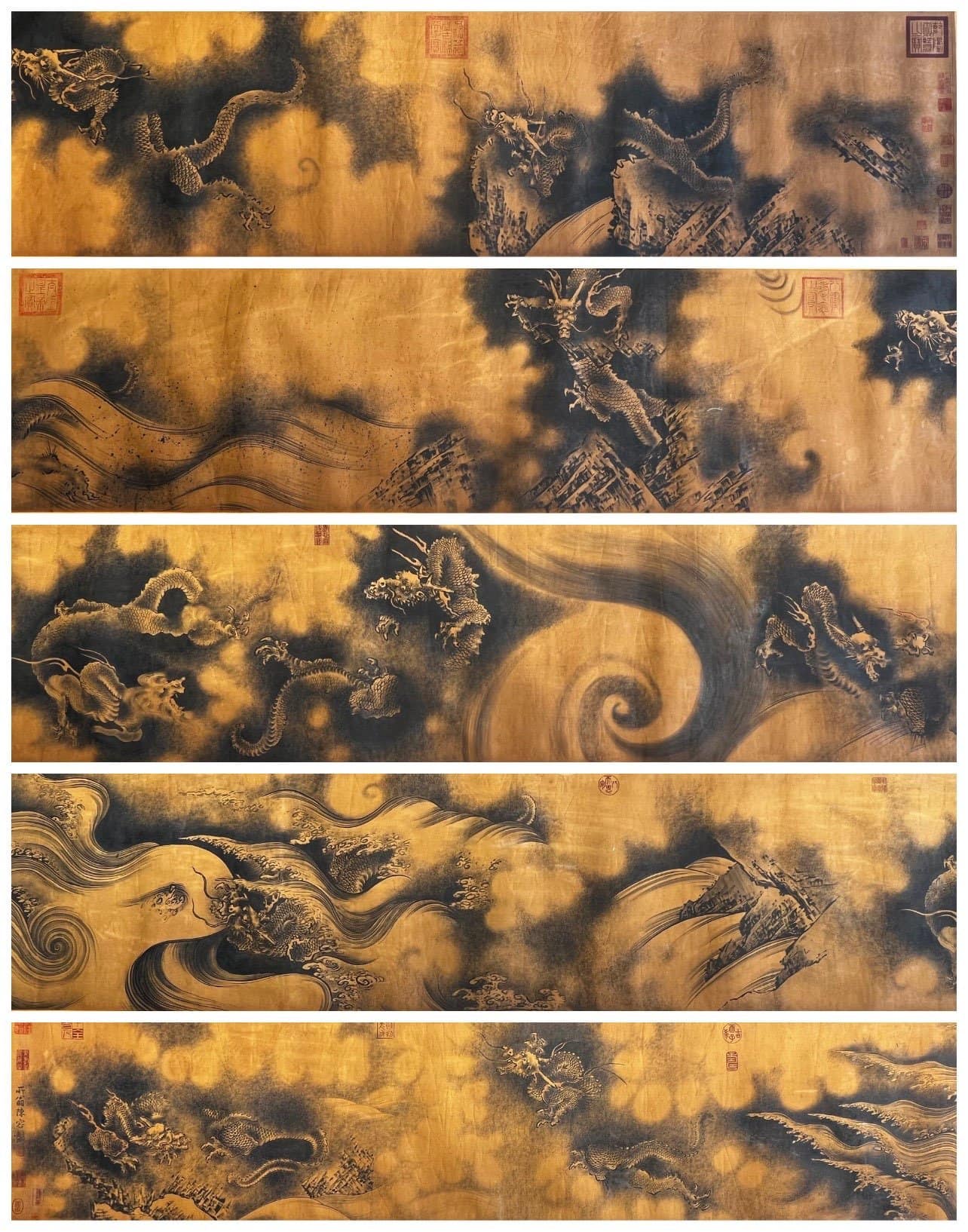 Chinese scroll painting Chen Rong