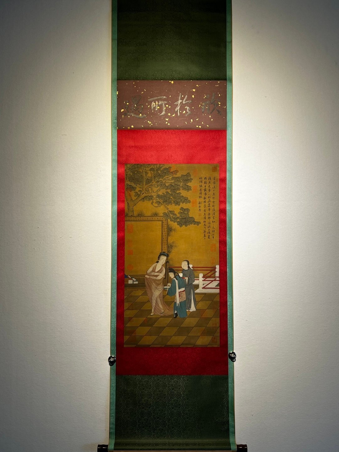 Chinese scroll painting Liu Songnian