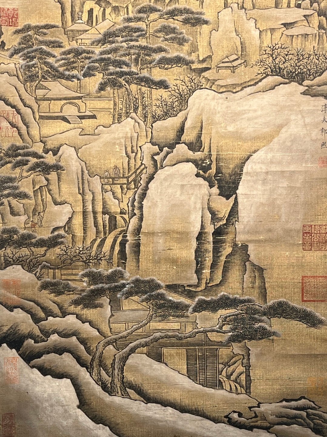 Chinese scroll painting Guo Xi