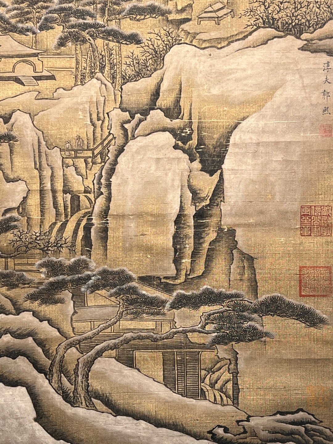 Chinese scroll painting Guo Xi
