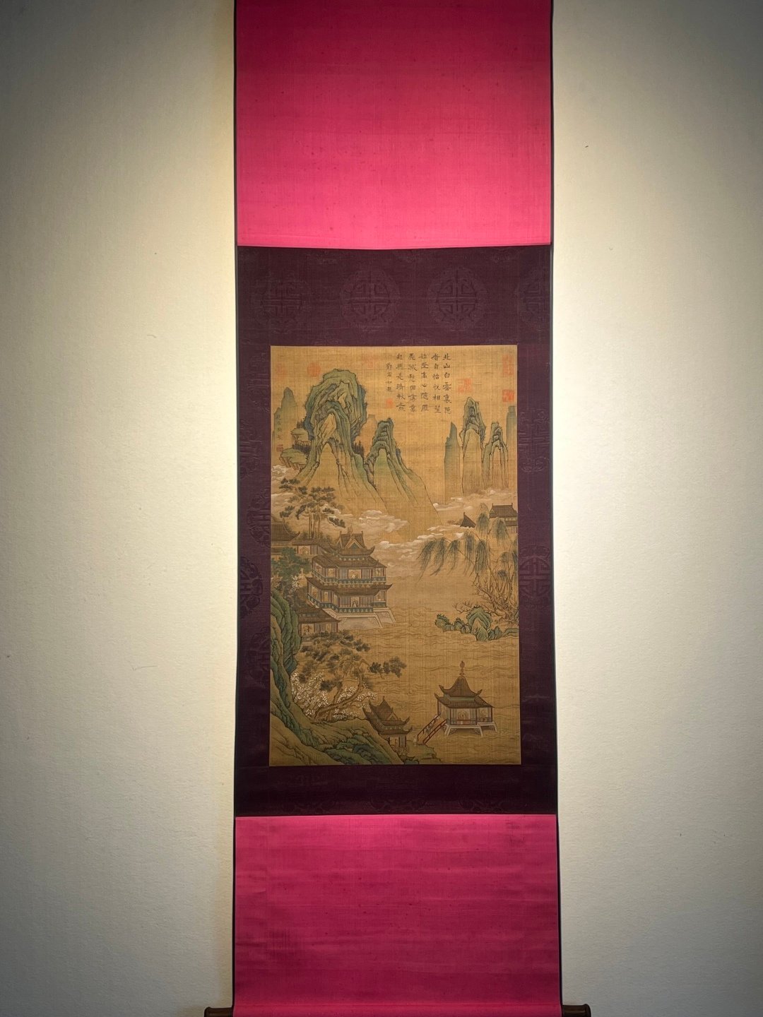 Chinese scroll painting Zhao Boju