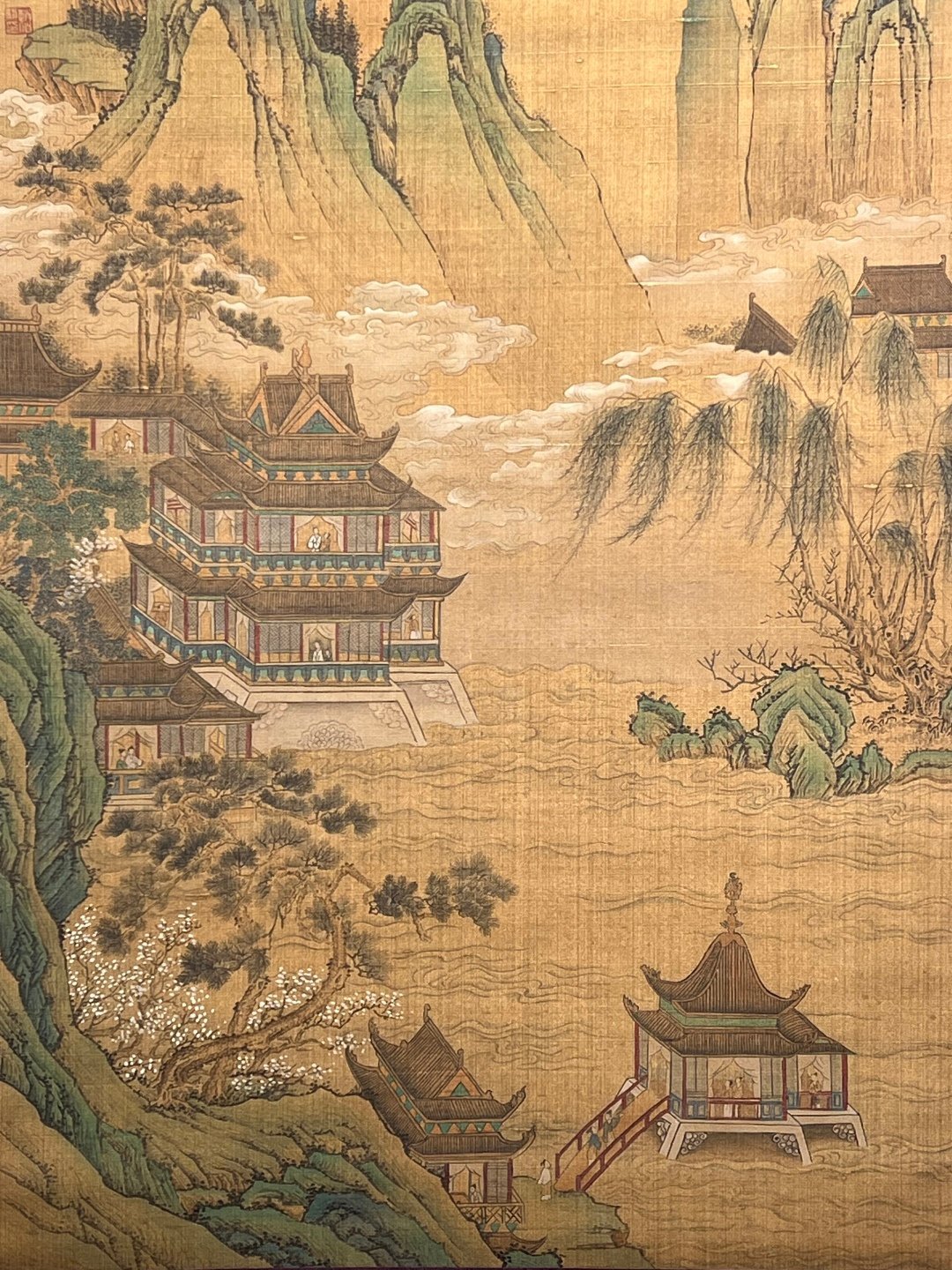 Chinese scroll painting Zhao Boju