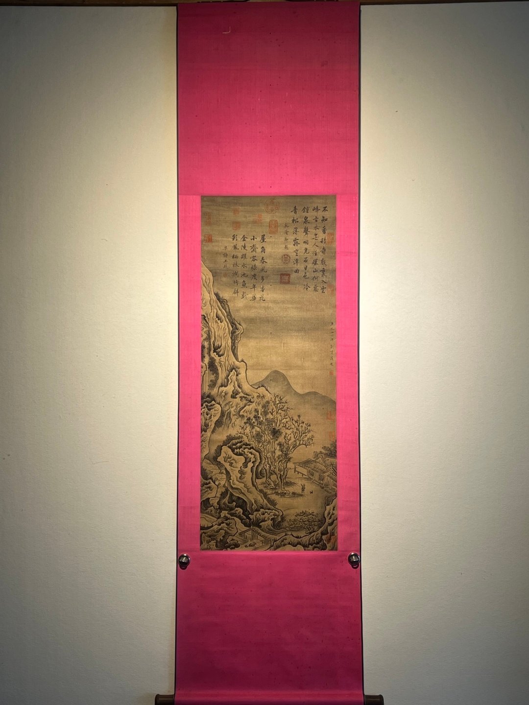 Chinese scroll painting Liu Guandao