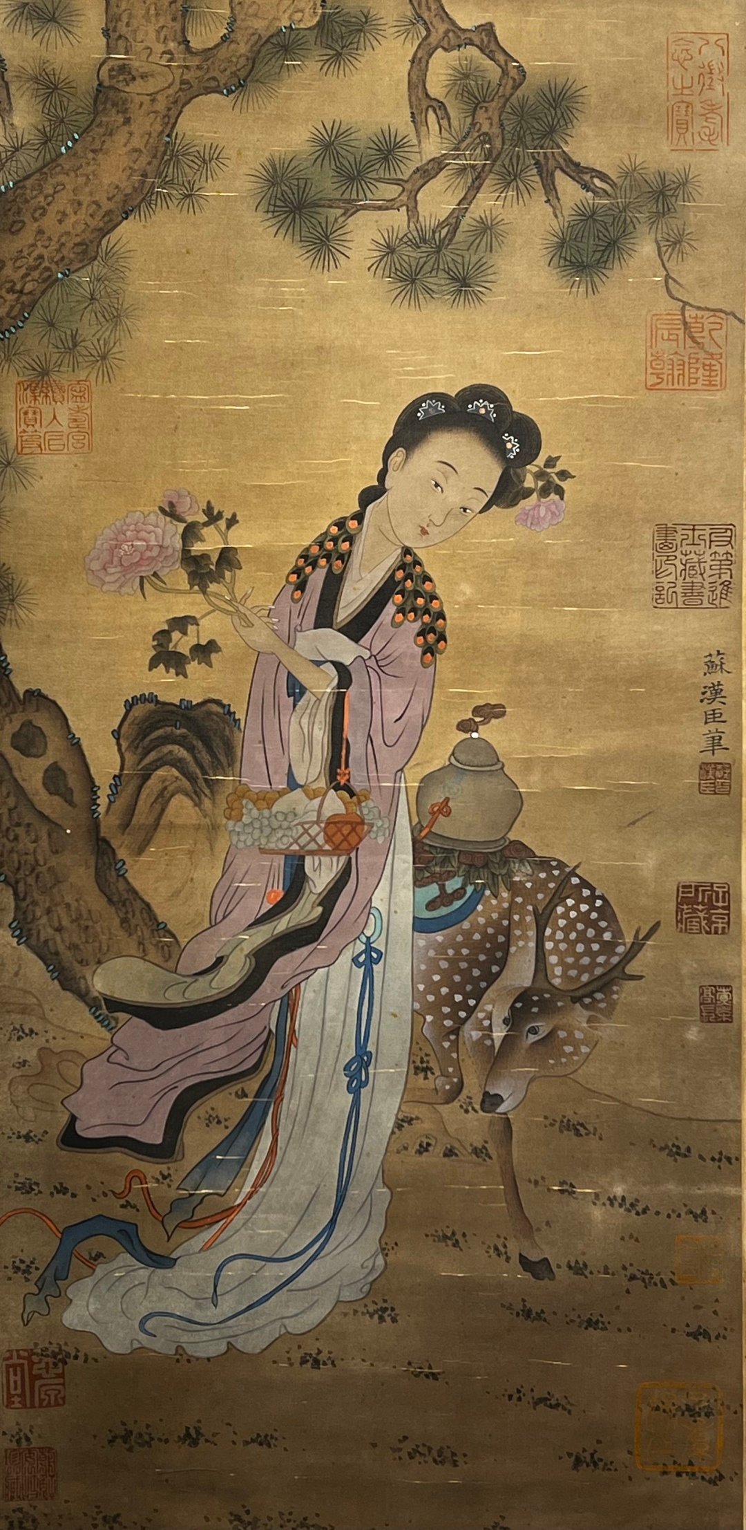 Chinese scroll painting Su Hanchen
