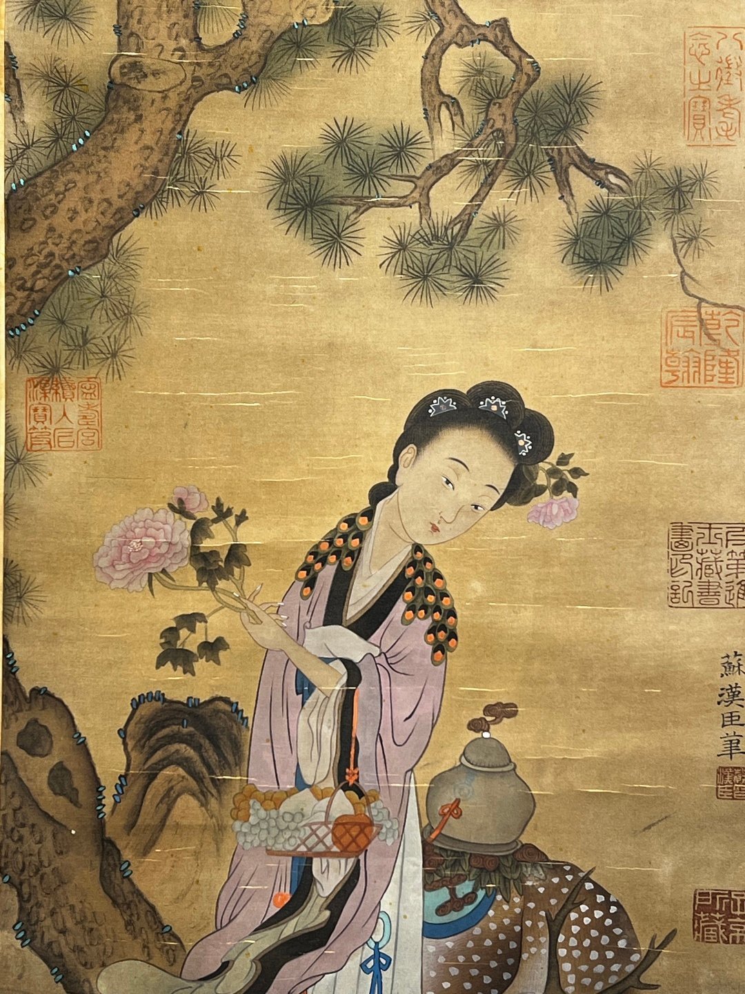 Chinese scroll painting Su Hanchen