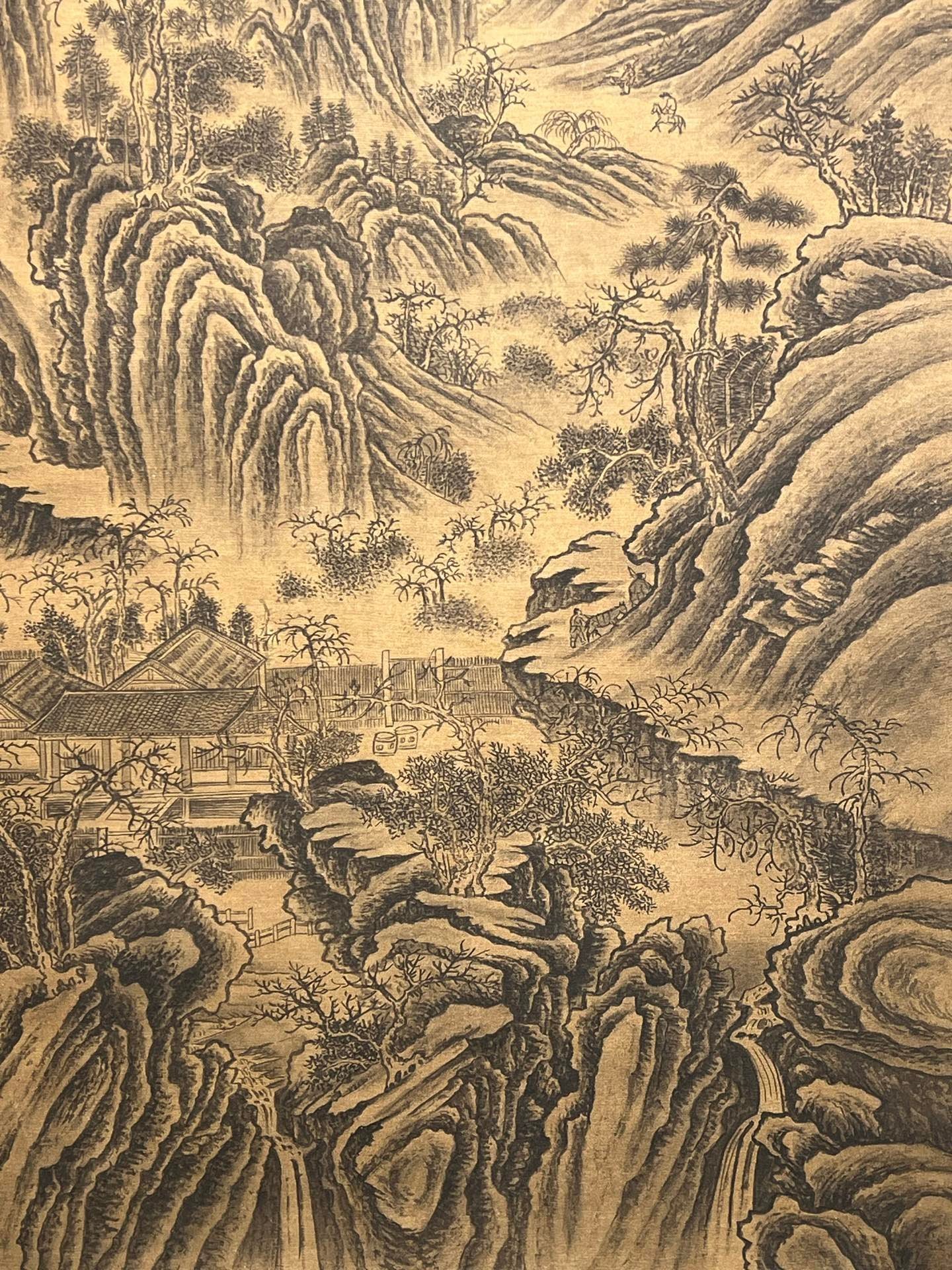 Chinese scroll painting Tang Yin