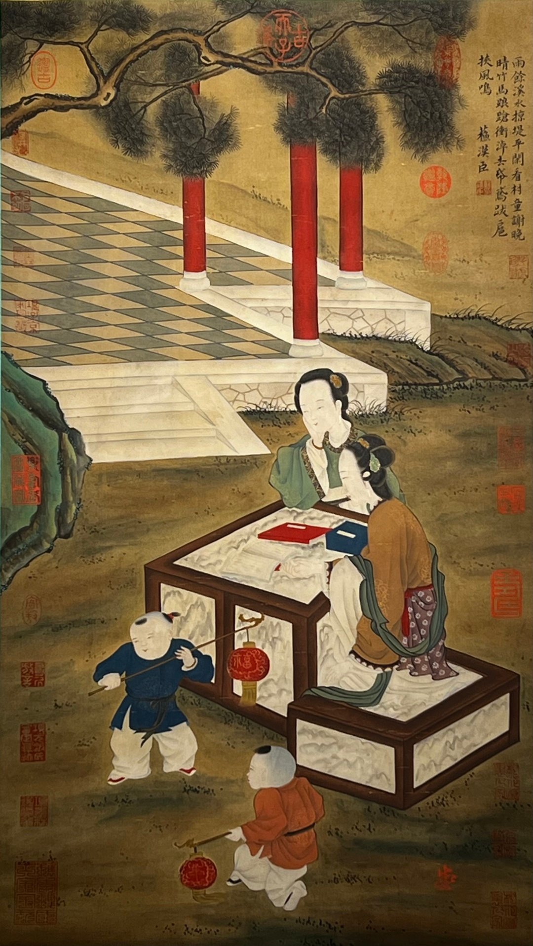Chinese scroll painting Su Hanchen