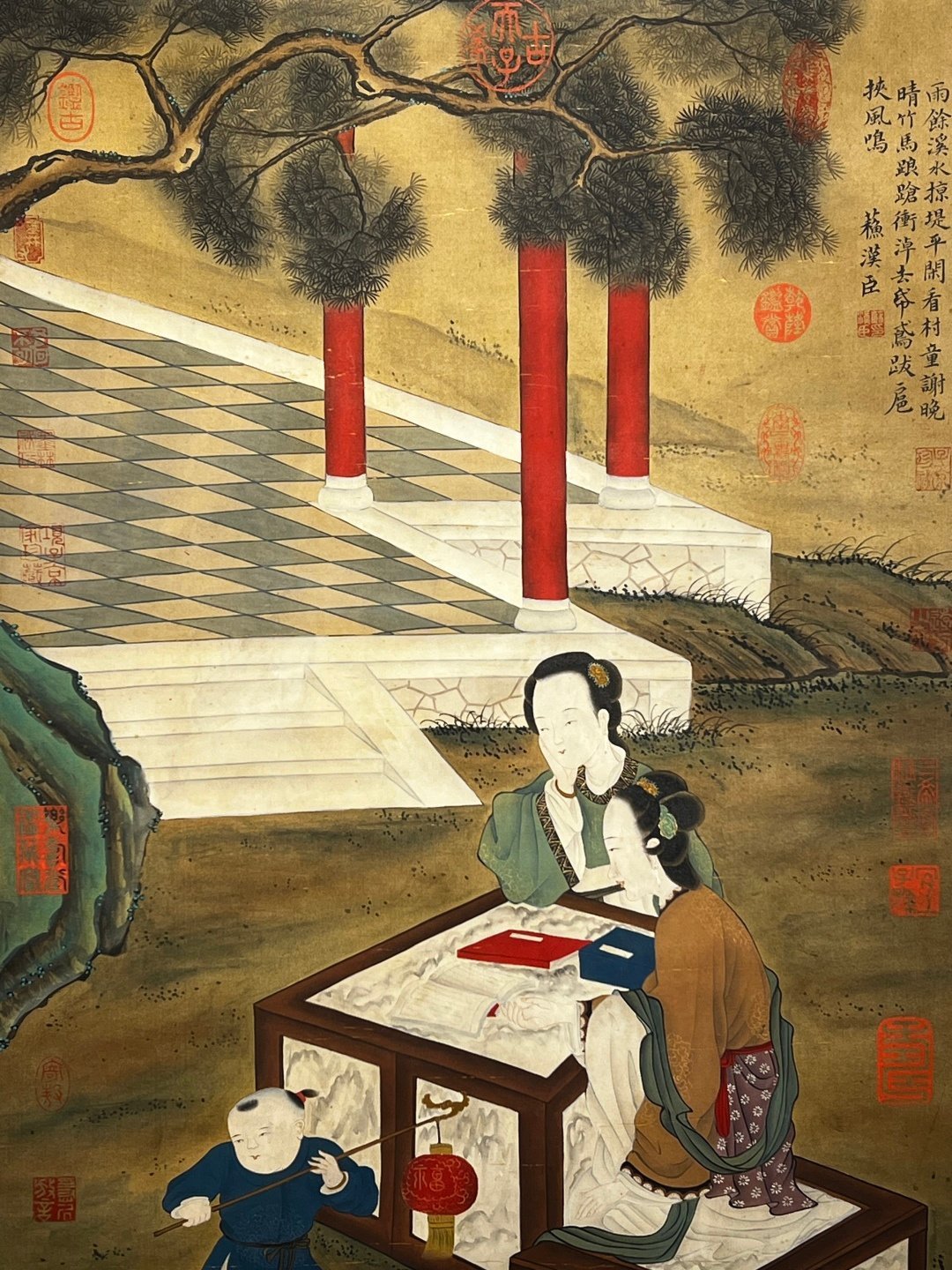 Chinese scroll painting Su Hanchen