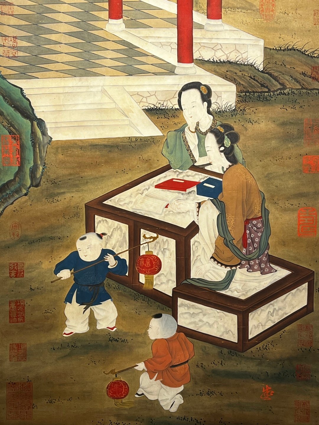 Chinese scroll painting Su Hanchen