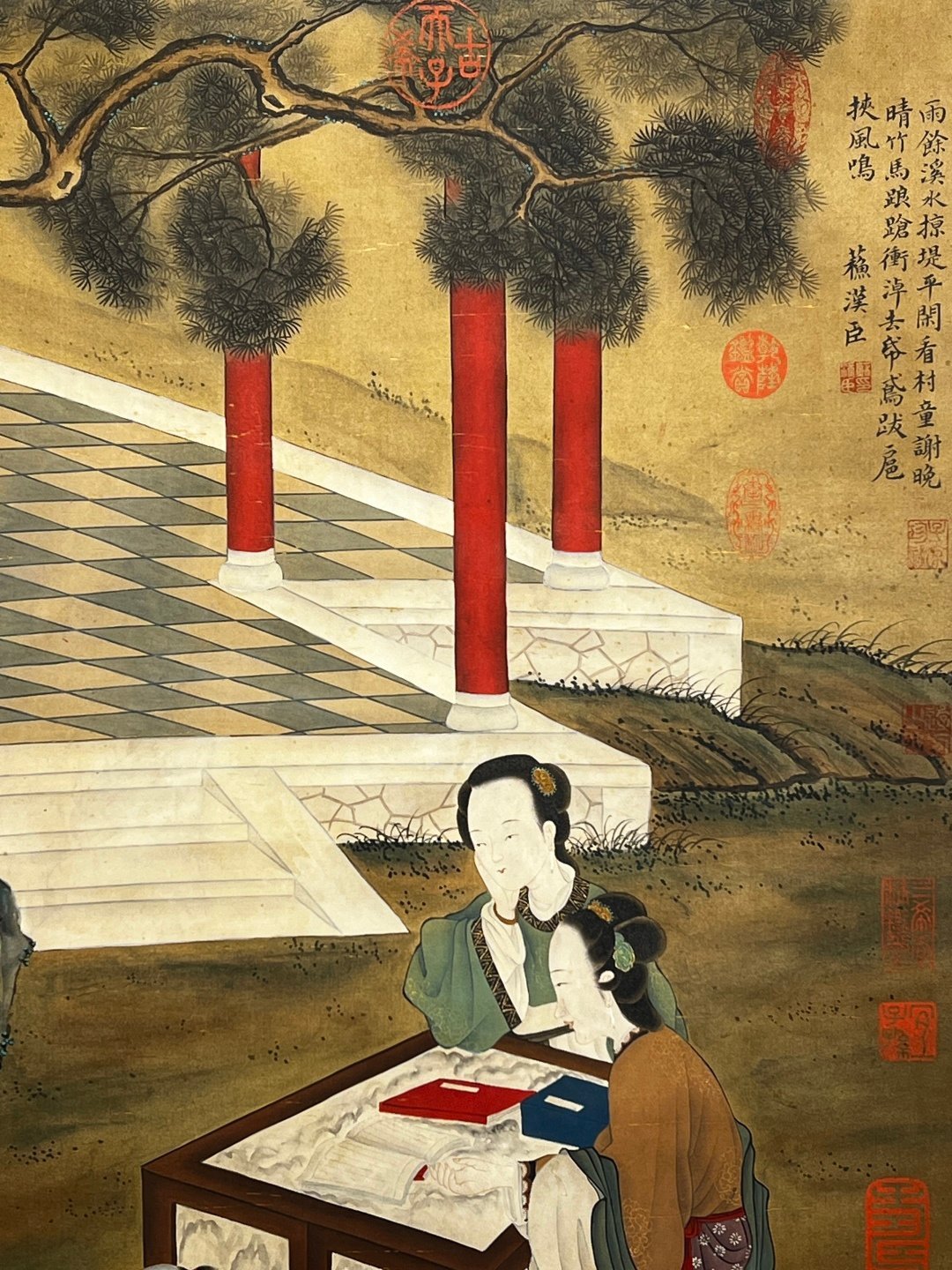 Chinese scroll painting Su Hanchen