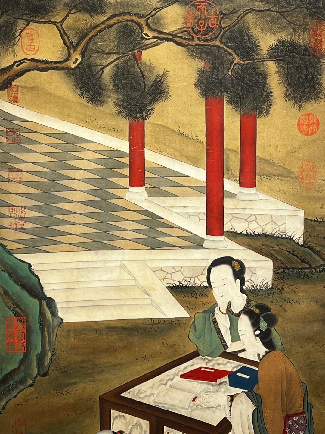 Chinese scroll painting Su Hanchen