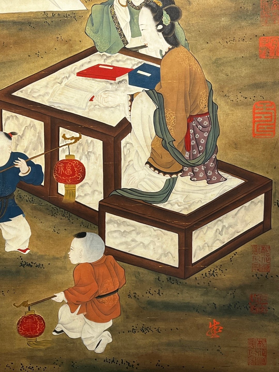 Chinese scroll painting Su Hanchen