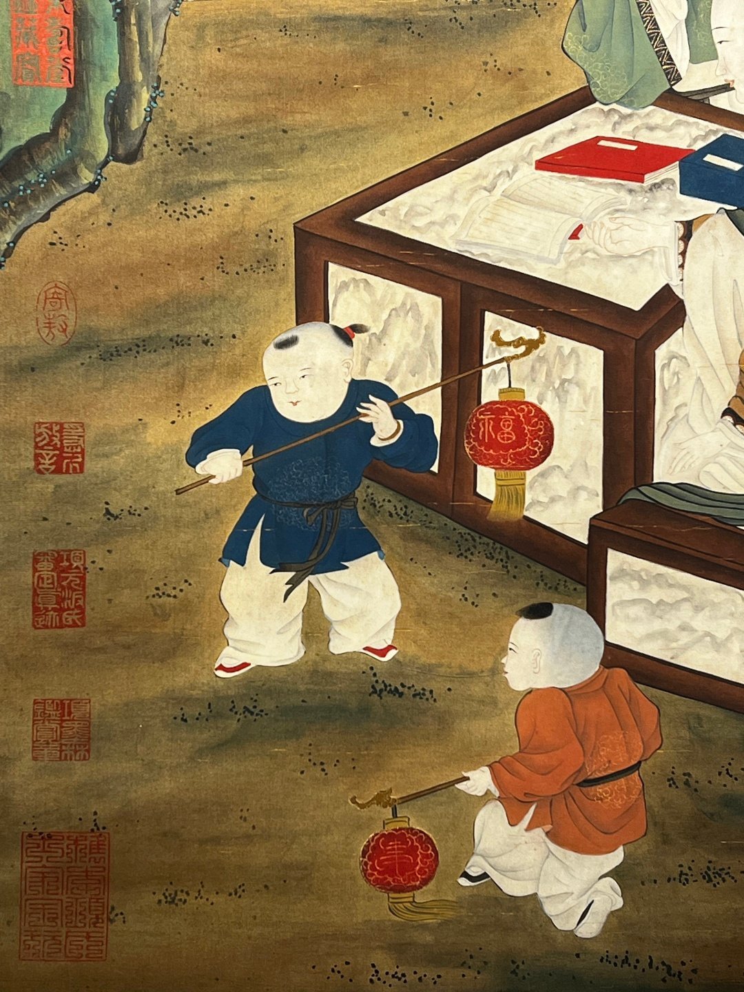 Chinese scroll painting Su Hanchen