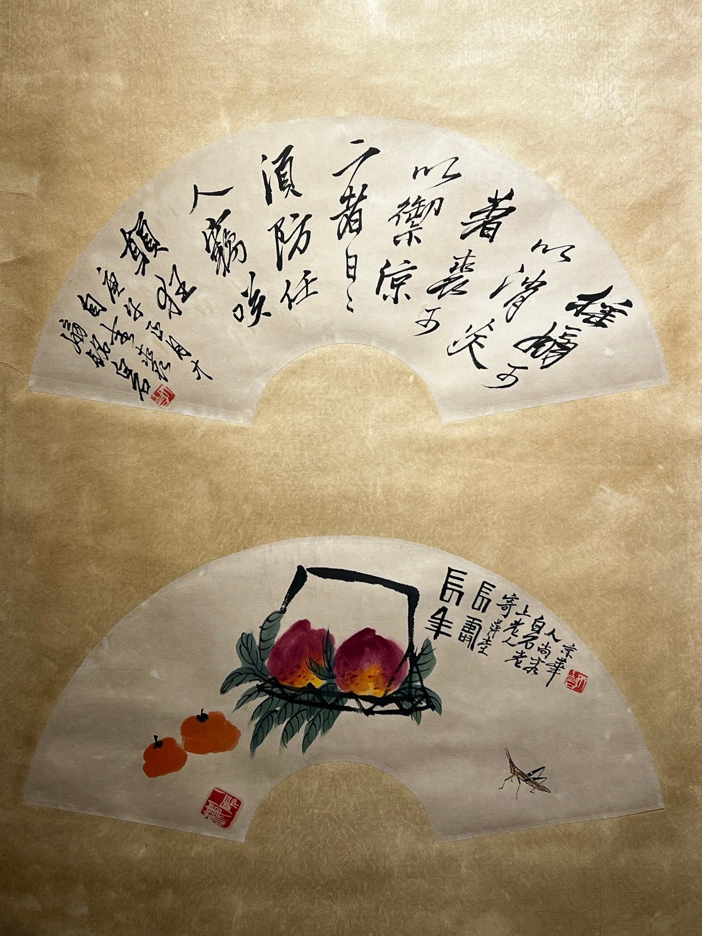 Chinese scroll painting Qi Baishi