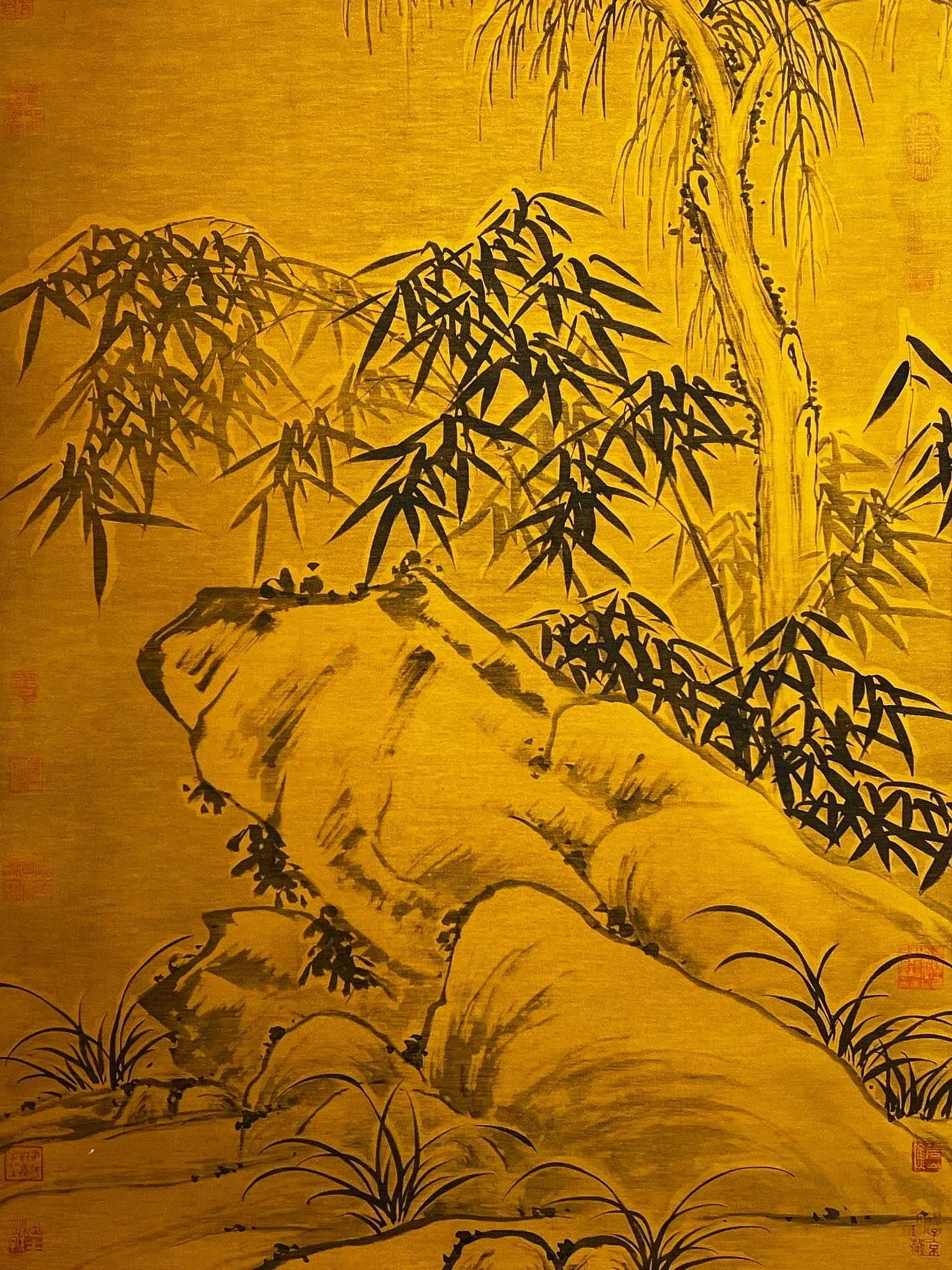 Chinese scroll painting Su Shi