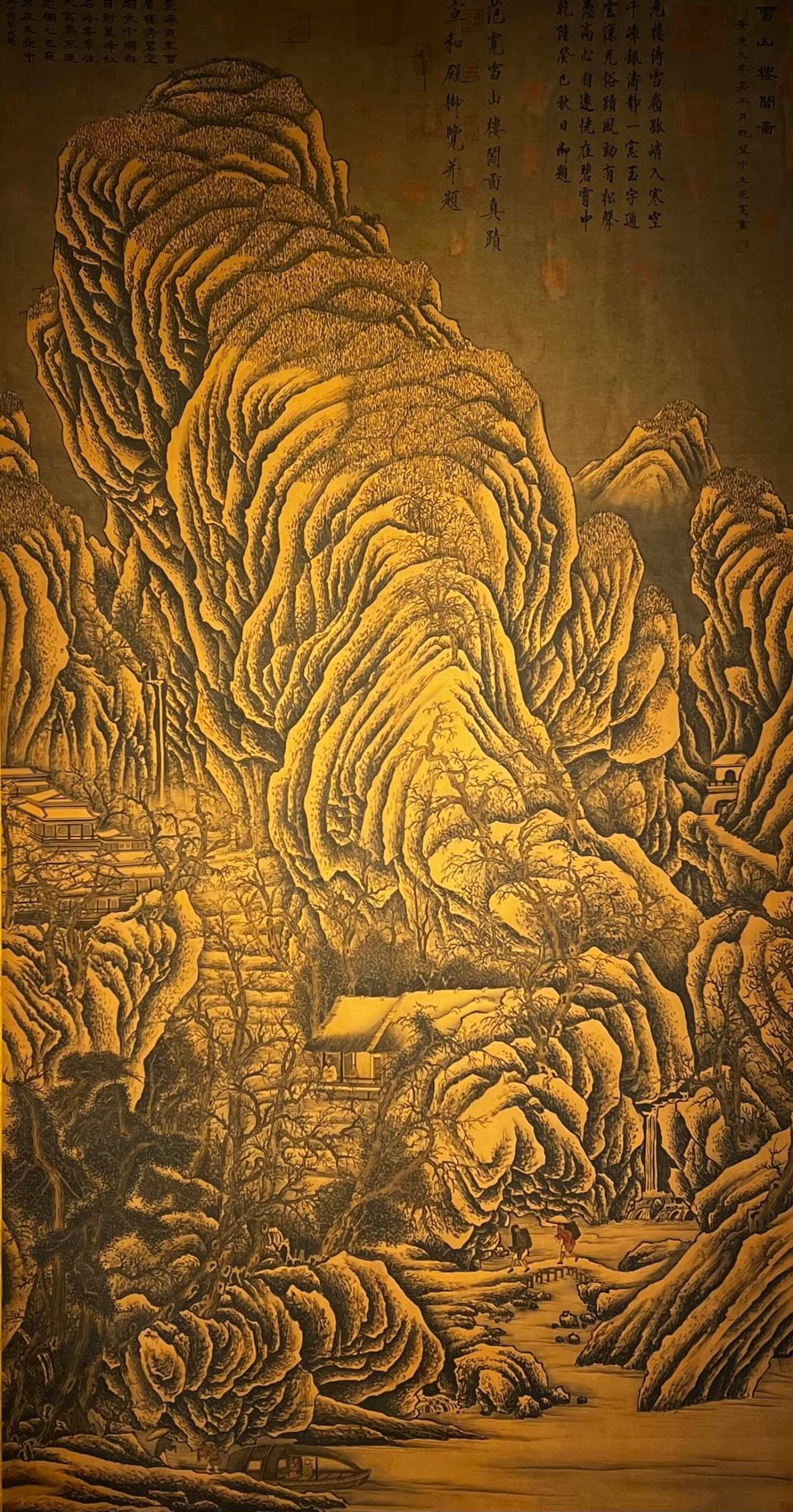 Chinese scroll painting Fan Kuan