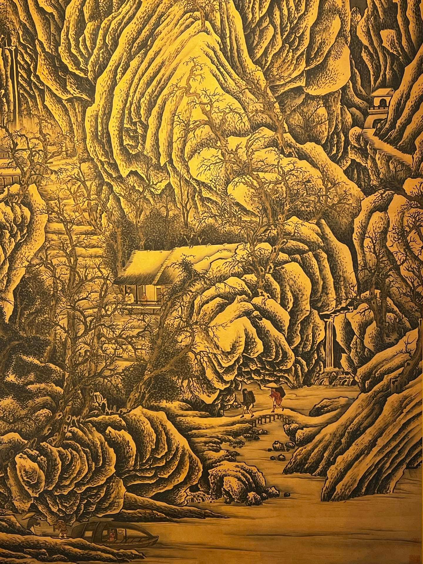 Chinese scroll painting Fan Kuan