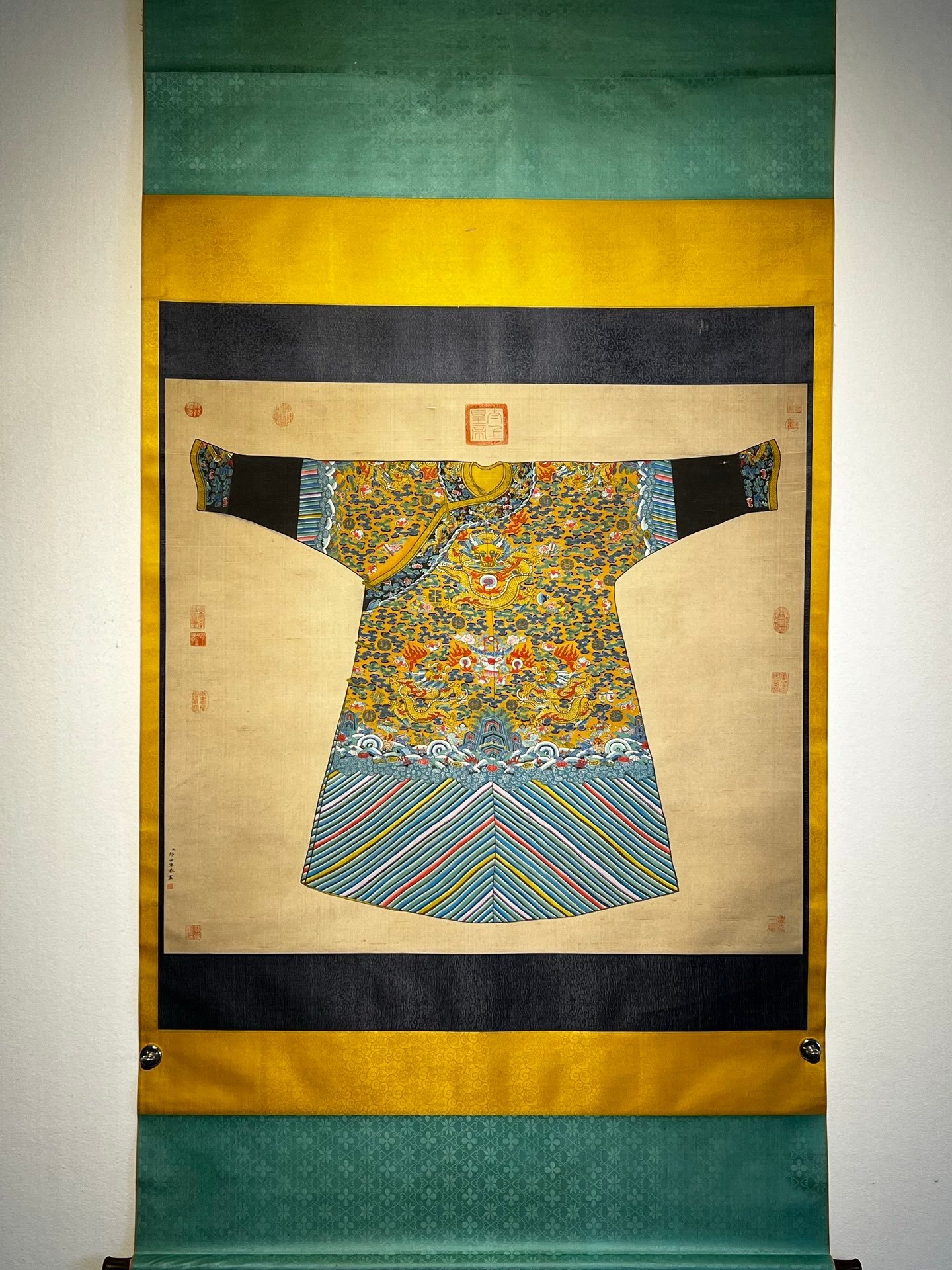 Chinese scroll painting Giuseppe
