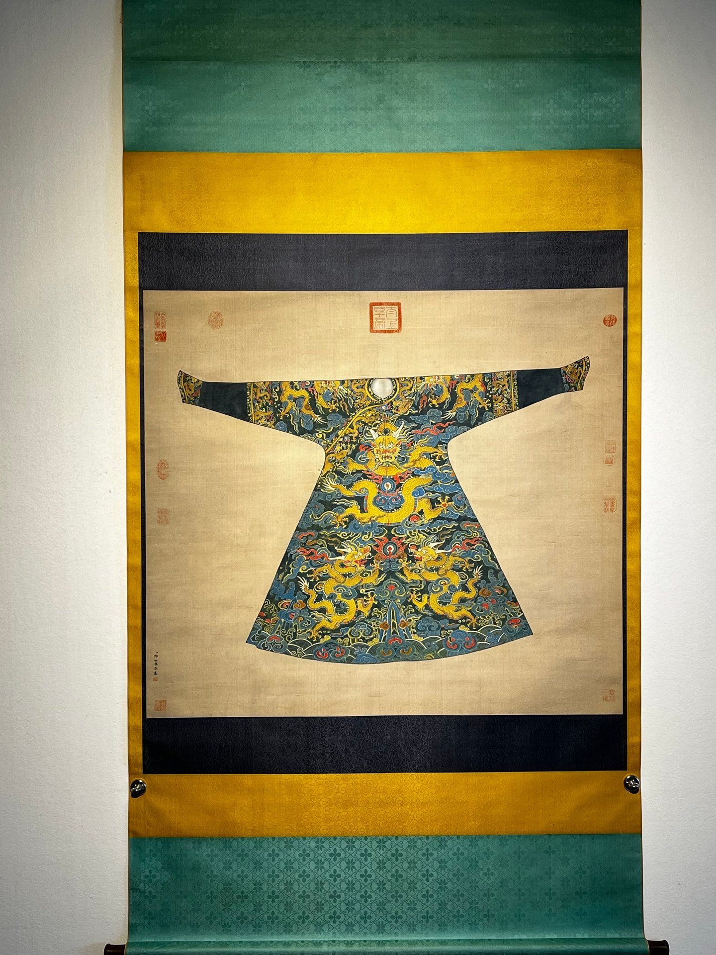 Chinese scroll painting Giuseppe