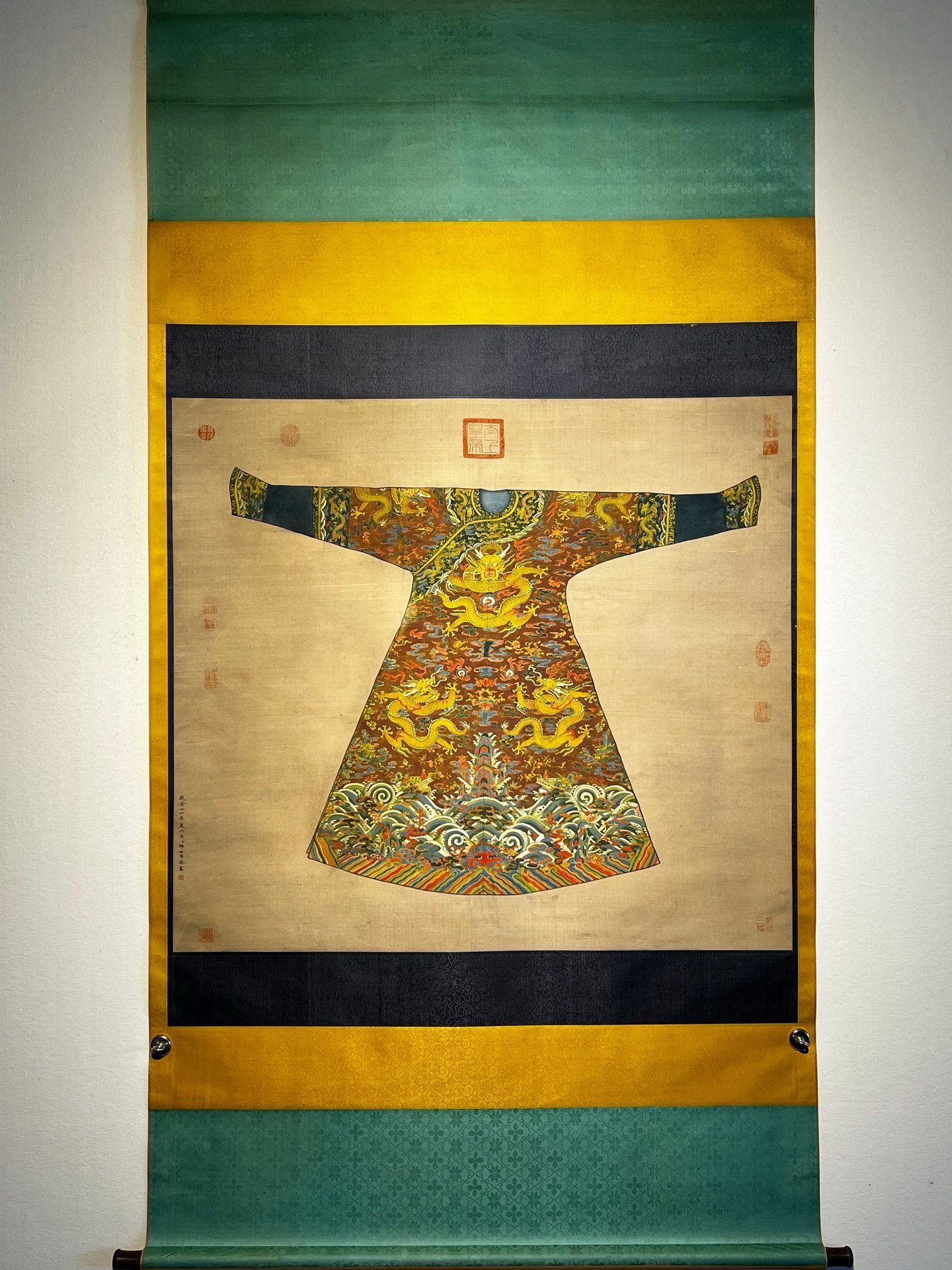 Chinese scroll painting Giuseppe