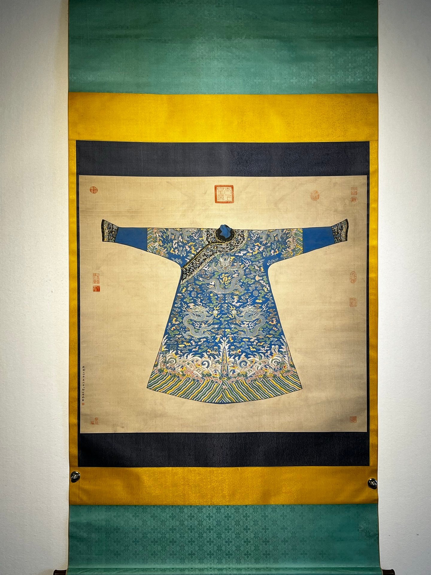 Chinese scroll painting Giuseppe