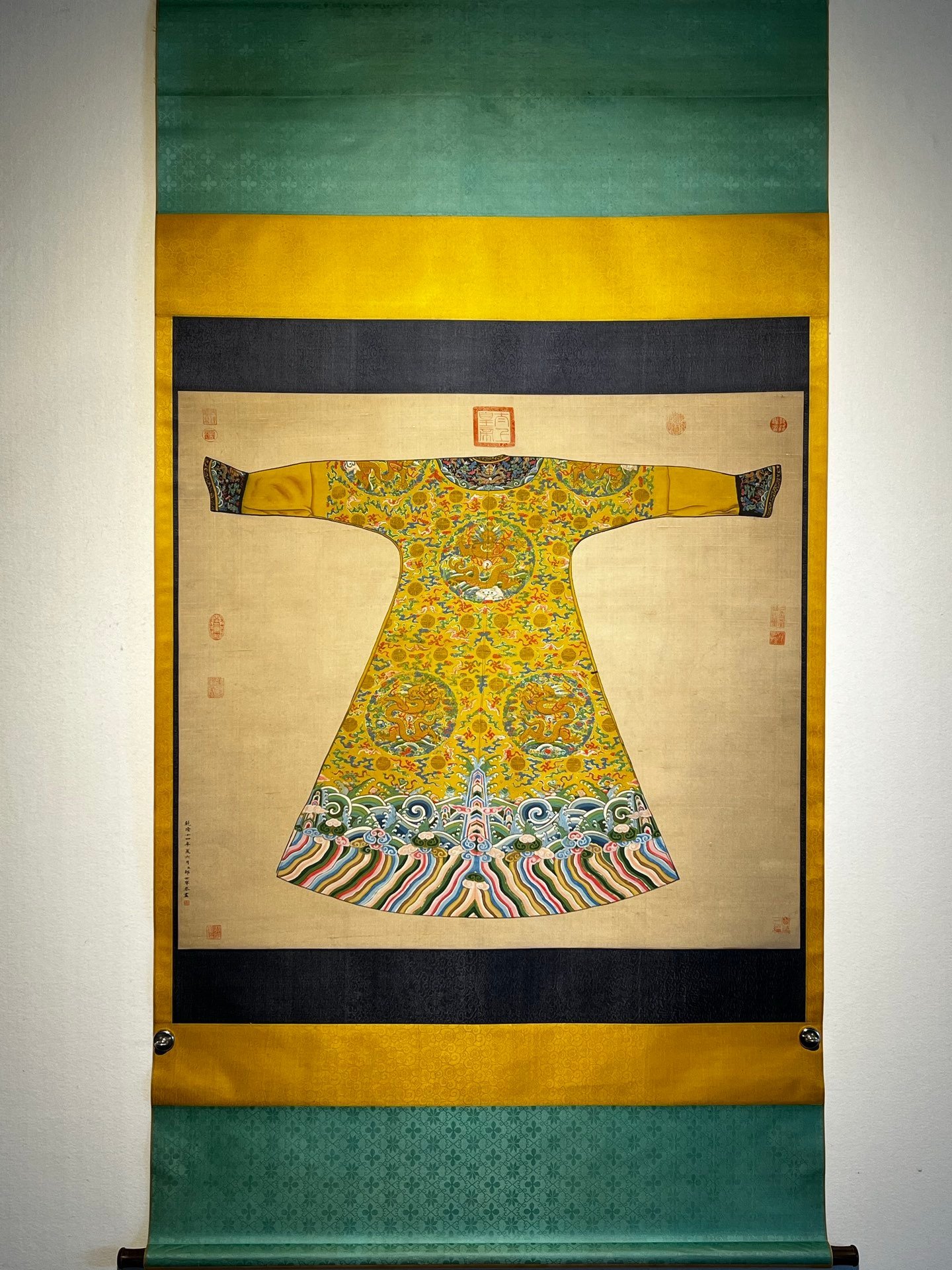Chinese scroll painting Giuseppe