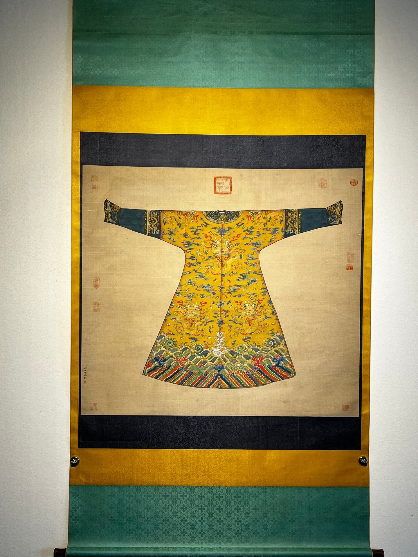 Chinese scroll painting Giuseppe