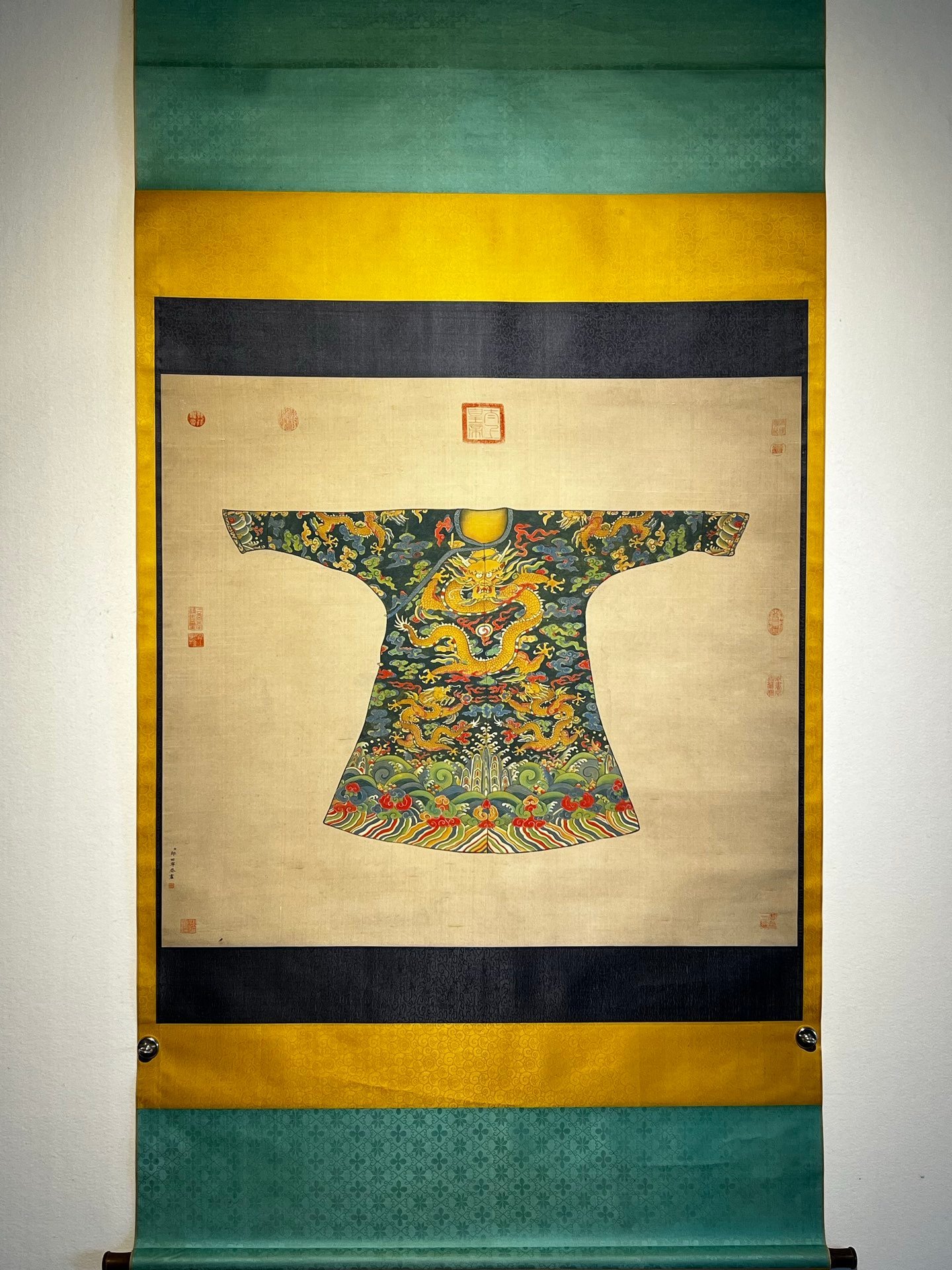 Chinese scroll painting Giuseppe