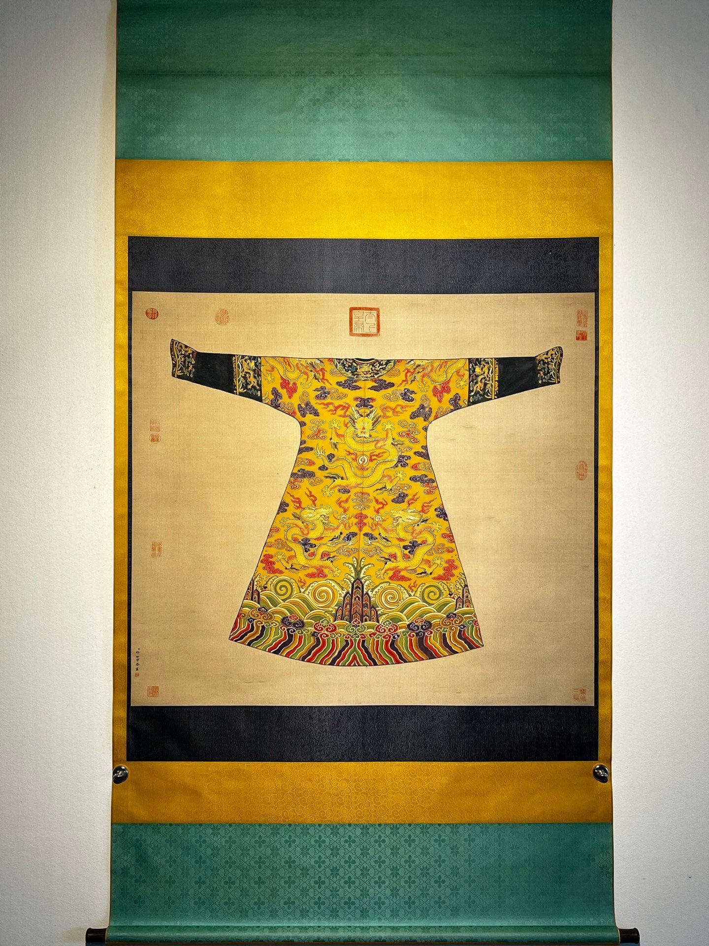 Chinese scroll painting Giuseppe