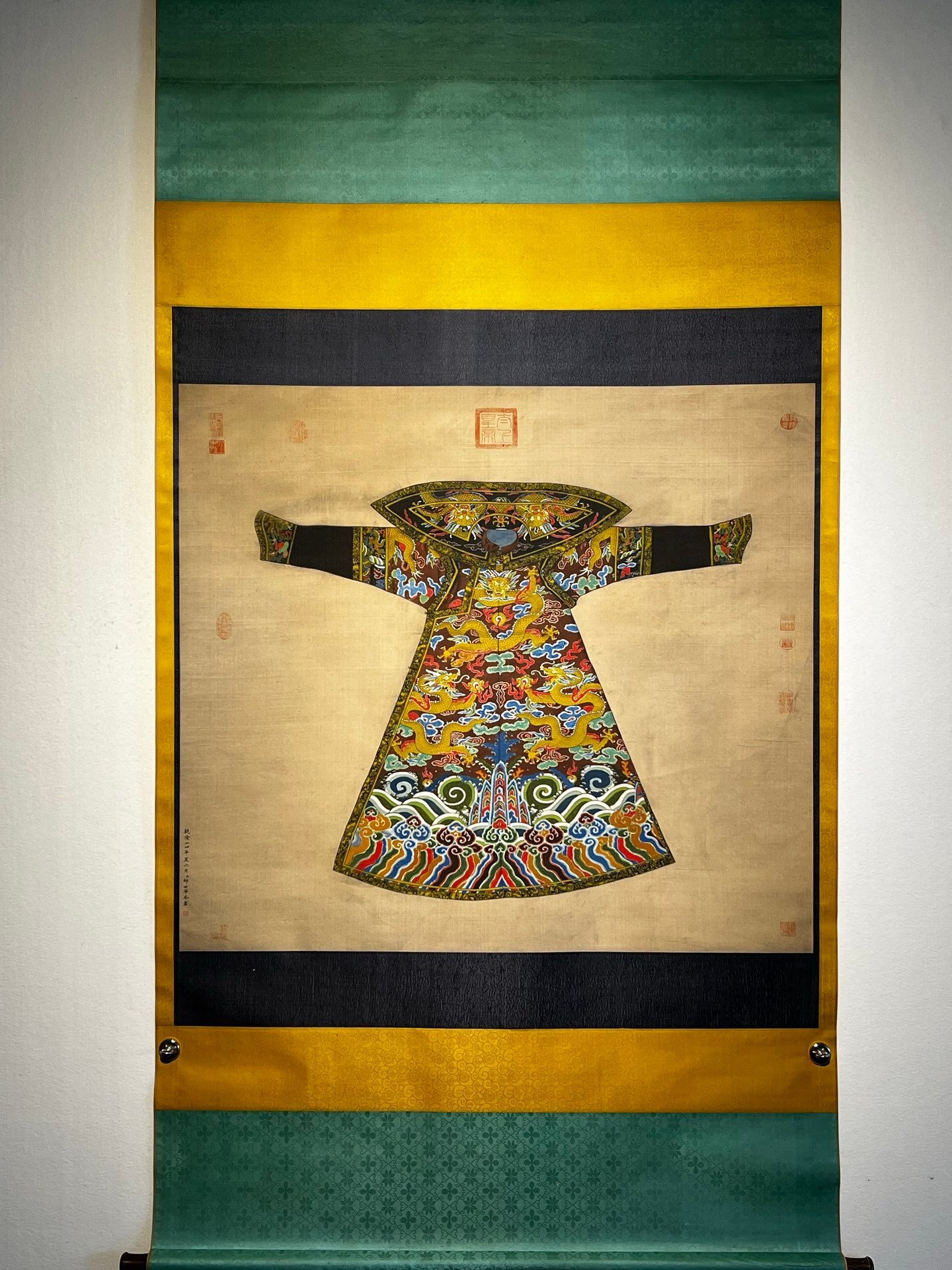 Chinese scroll painting Giuseppe