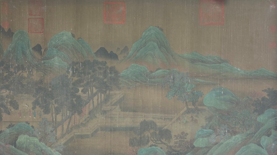 Chinese scroll painting Liu Songnian