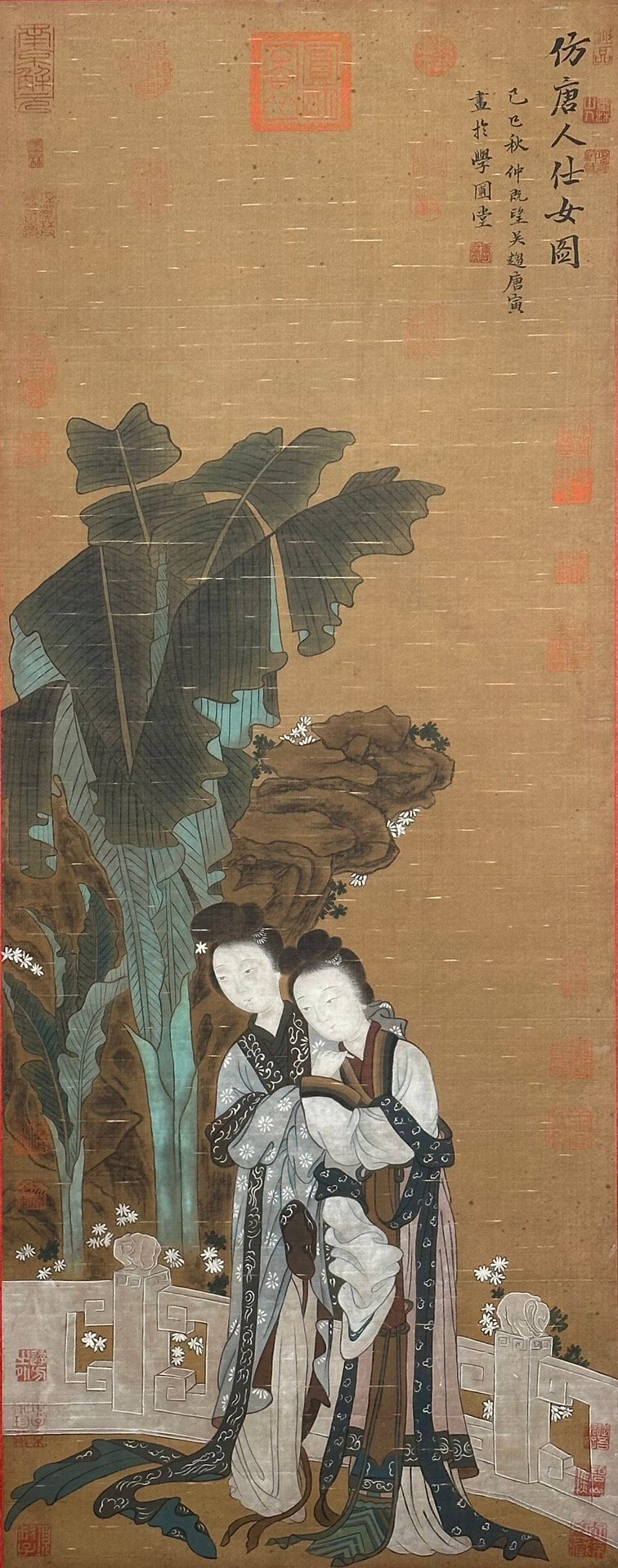 Chinese scroll painting Tang Yin