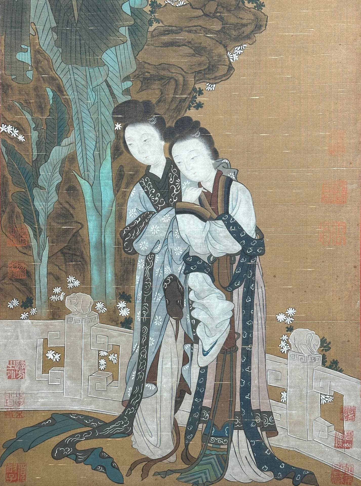 Chinese scroll painting Tang Yin