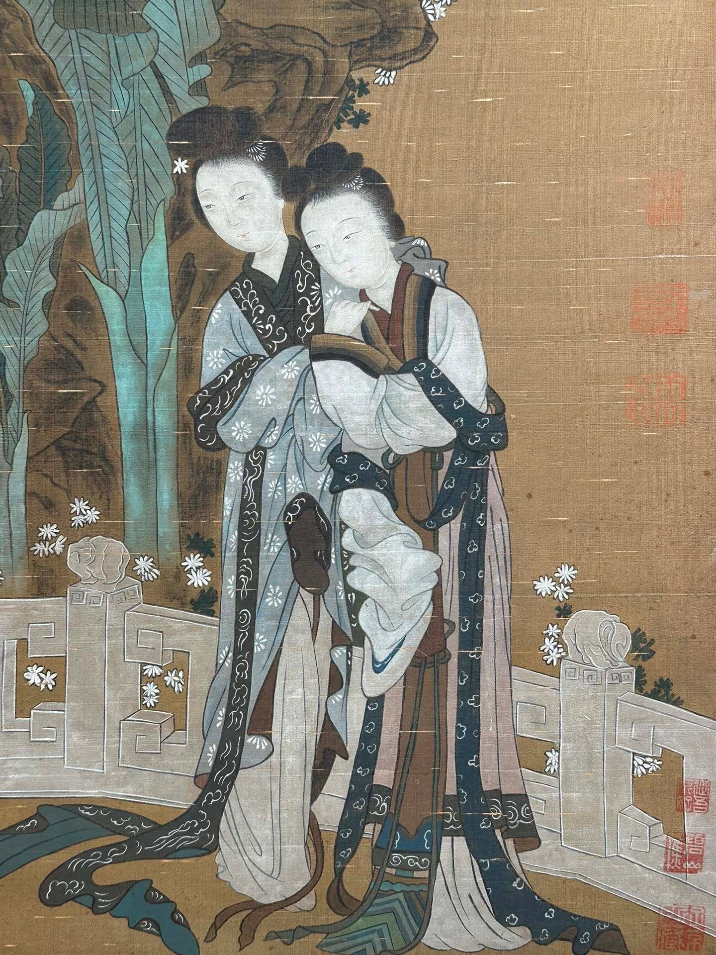 Chinese scroll painting Tang Yin