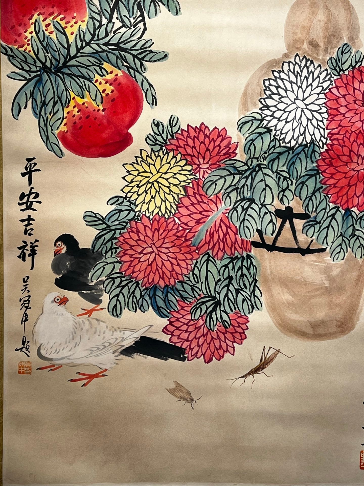 Chinese scroll painting Qi Baishi